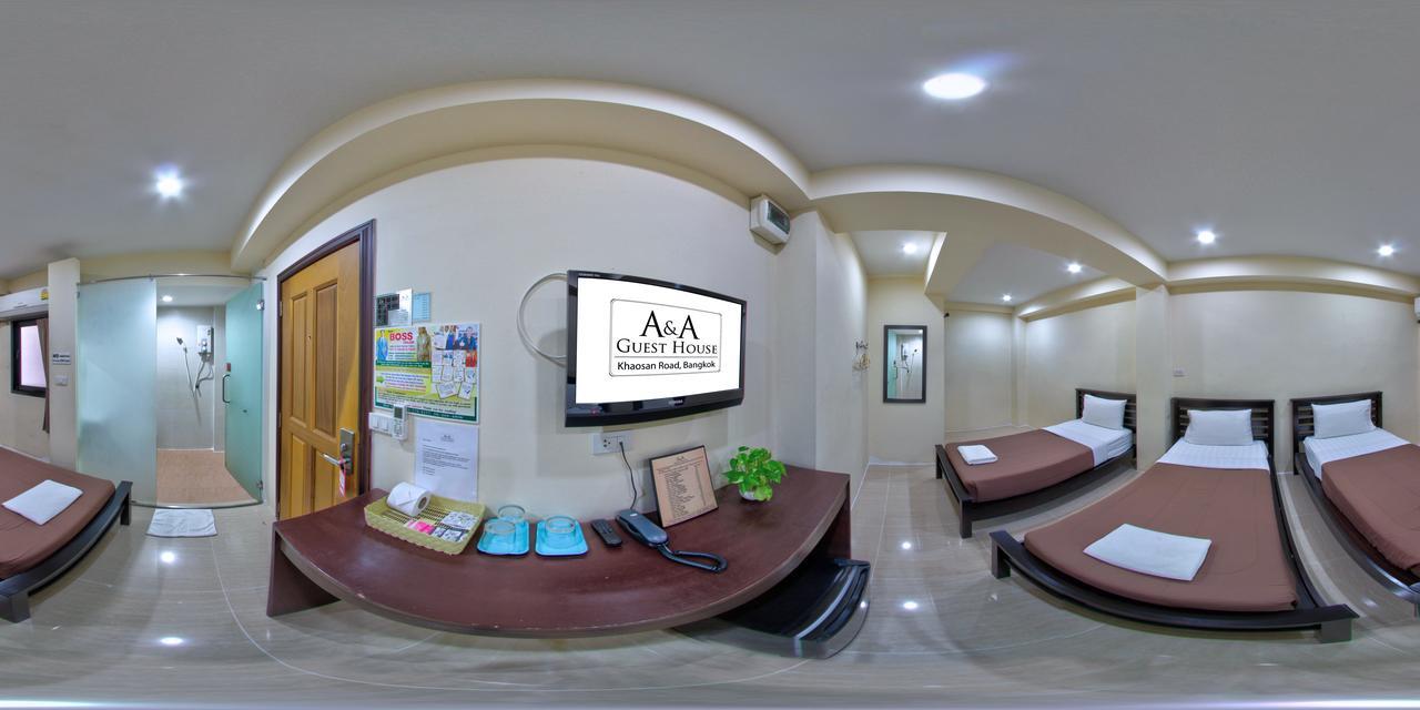 A And A Guesthouse Bangkok Exterior photo