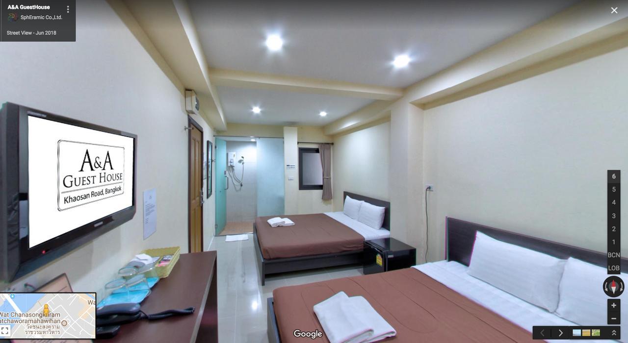 A And A Guesthouse Bangkok Exterior photo